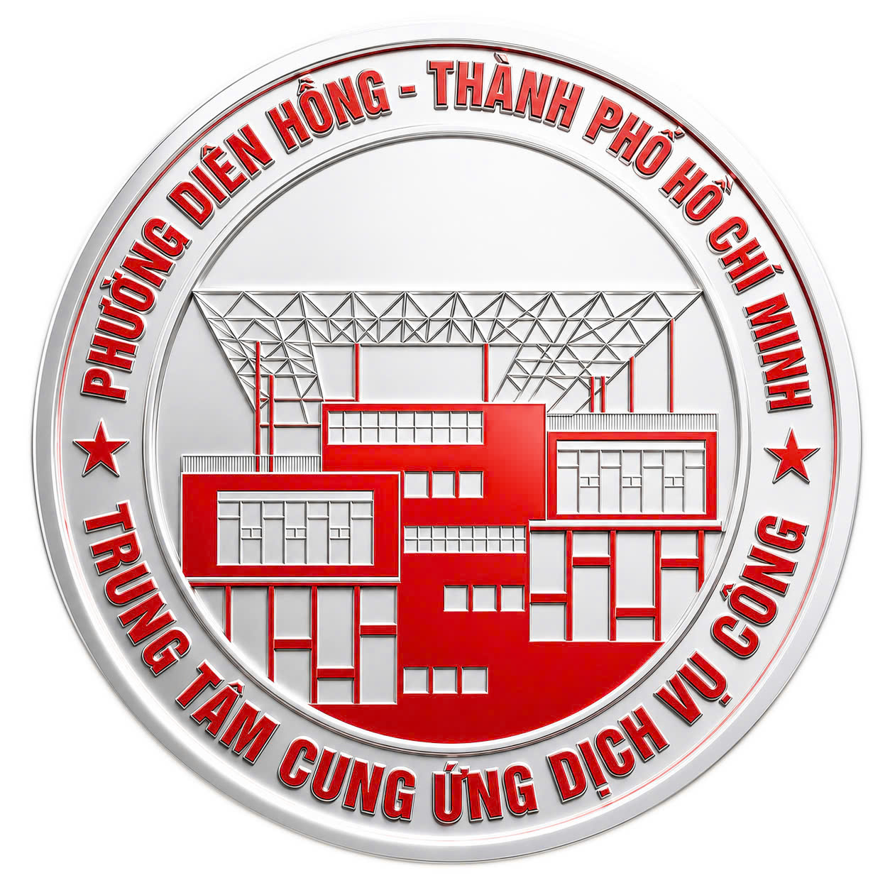Logo UBND Phường Diên Hồng